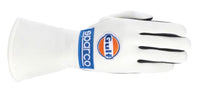 Thumbnail for Sparco-Gulf-nomex-Race-Glove-White-Image