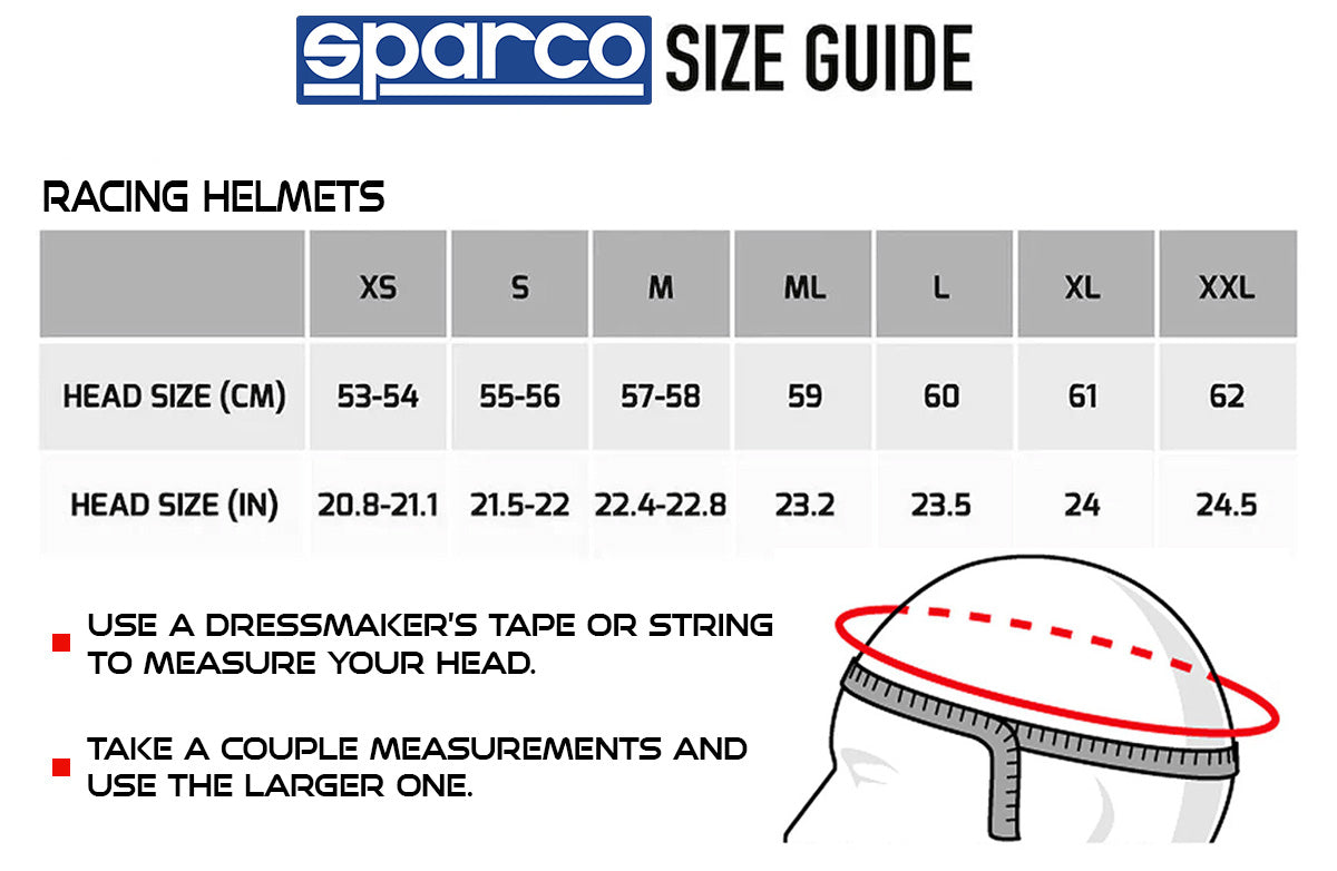 Sparco-Helmet-Sizing-Chart
