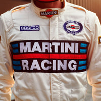 Thumbnail for Sparco-Martini-race-suit-Front-Closeup-image