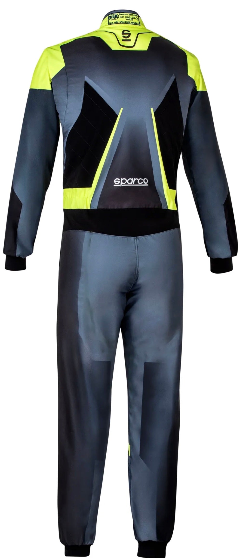 Sparco-Prime-K-Advanced-Kart-Race-suit-black-grey-back-discount-offer-deal-best-price-sale-image