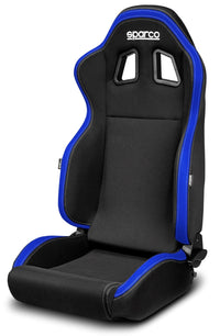 Thumbnail for Sparco-R100-Seat-Black/Blue-Image