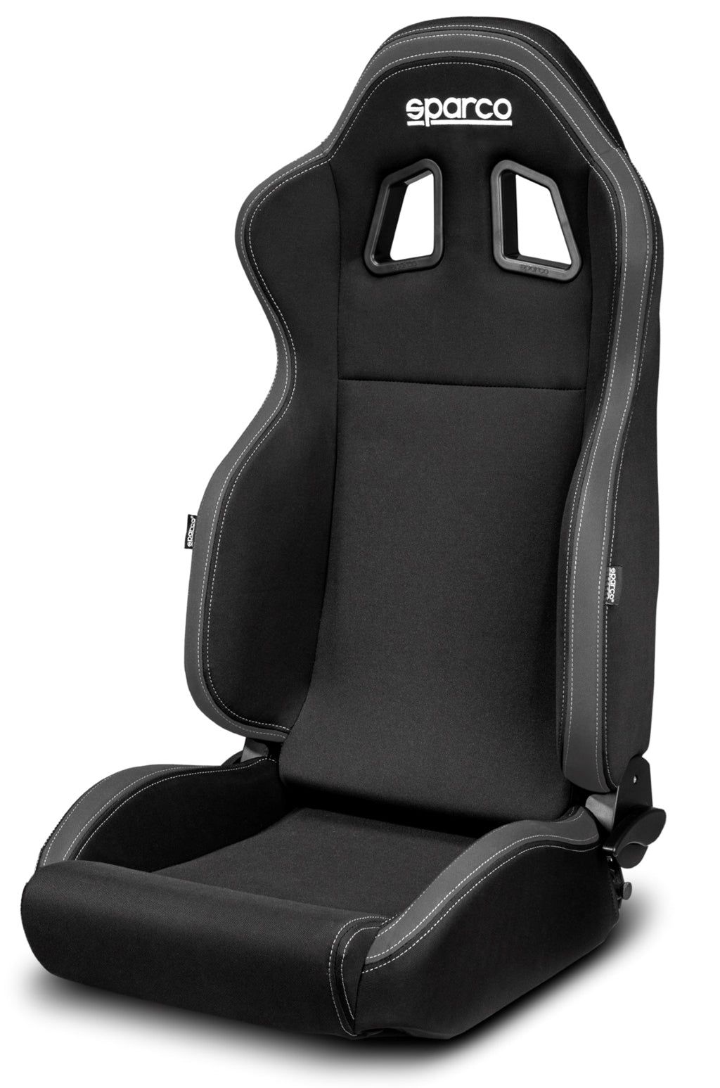 Sparco-R100-Seat-Black/Grey-Front-Image