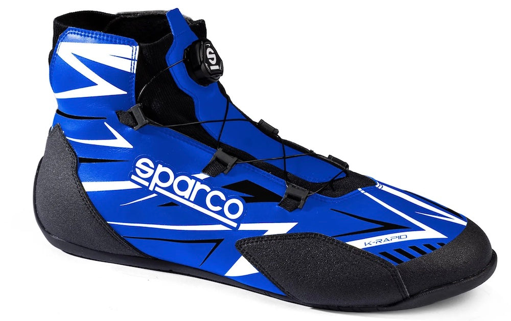 Sparco-Rapid-K-kart-Race-Shoe-sale-discount-best-deal-low-price-deal-Blue_White-Image