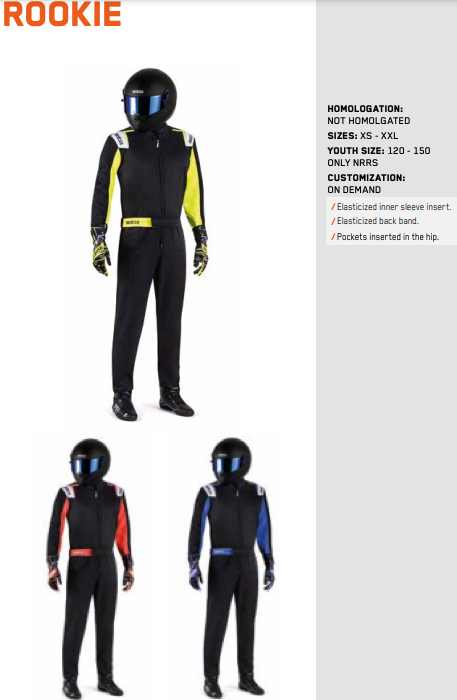 Sparco-Rookie-Kart-Race-Suit-Sale-Image