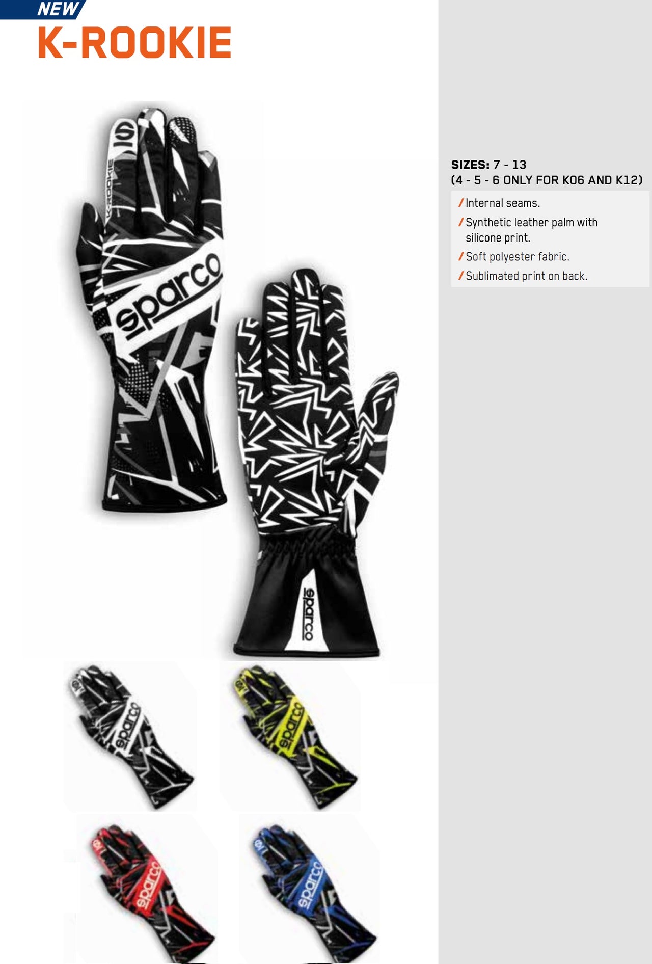 Sparco-Rookie-kart-Race-Glove-sale-discount-best-deal-low-price-deal-Sale-flash-rebate-offer-cheap-Image