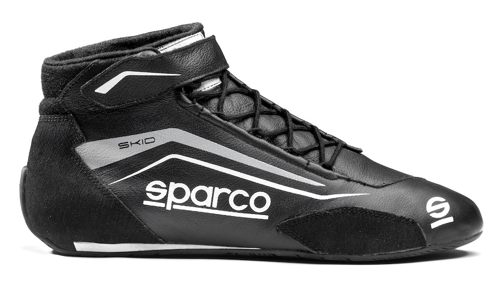 Sparco-Skid-Race-Shoe-Black_Grey-BRB0004B0_Side-Image