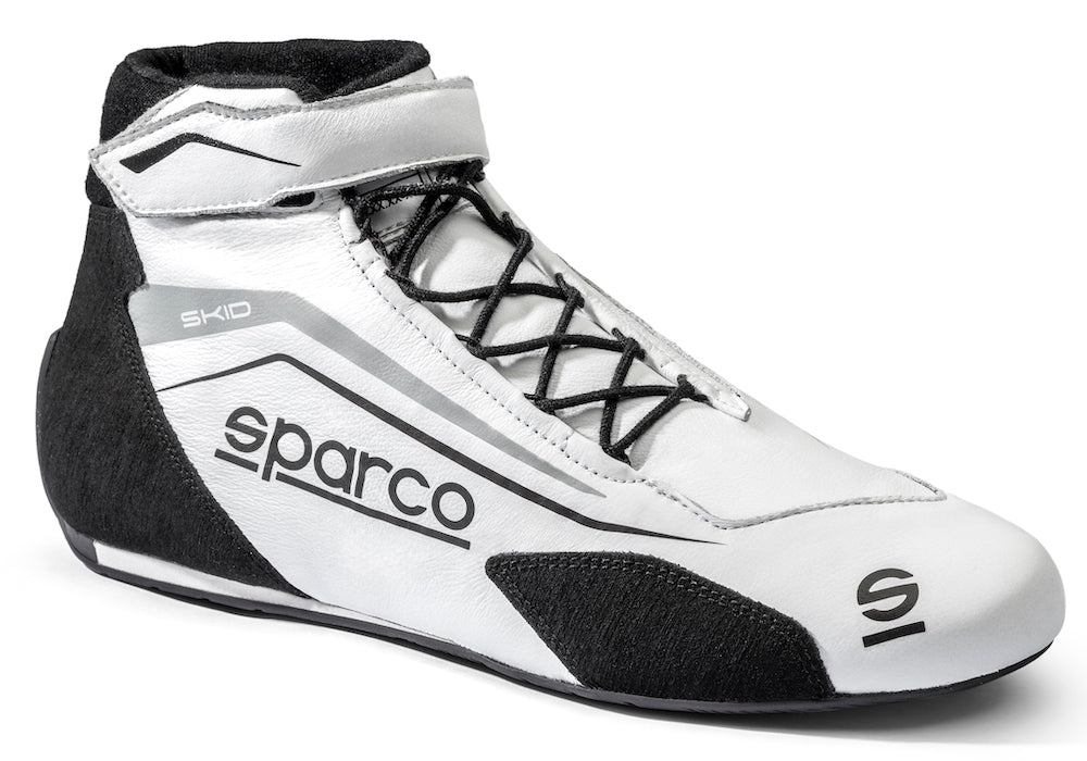 Sparco-Skid-Race-Shoe-White-BRB0004B0_Side-view-Image