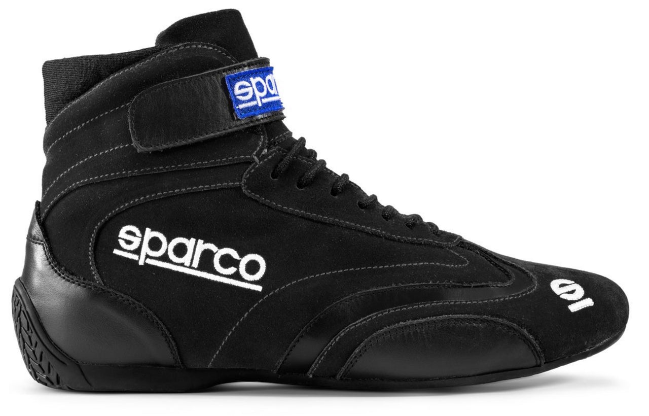 Sparco-Top-Race-Shoe-Black-Profile-Sale-Discount-Low-Price-Deal-Image