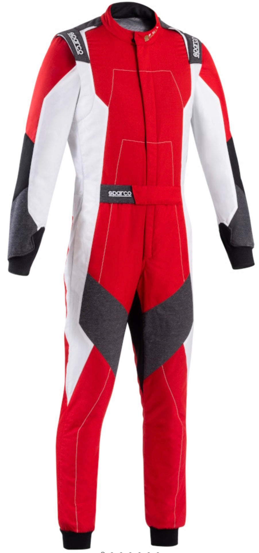 Sparco-X-Light-FE-Race-Suit-Red_White-Front-Image