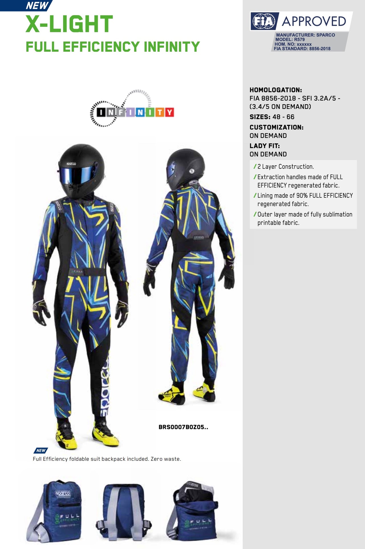 Sparco-X-light-FE-Infinity-BRS0007B0_Race-Suit-Main-Sale-discount-offer-low-price-cheap-value-compare-image