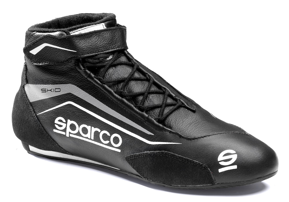 Sparco-skid-Race-Shoe-Black_Grey-BRB0004B0_Side-Profile-Image