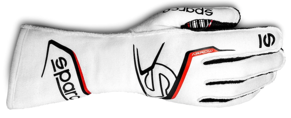 SPARCO Arrow K Karting Gloves - White / Navy / Black / Red – Redline360