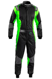 Thumbnail for Sparco 00115548NRVF futura suit black green images