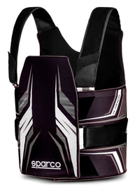 Thumbnail for Sparco_K-Track_Rib_Protector_Black/White_Image