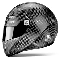 Thumbnail for High-Resolution Sparco Carbon Fiber Racing Helmet - Side View Image Explore every detail with this high-resolution side view image of the Sparco Prime RF-10 8860 Supercarbon Helmet, highlighting its advanced features.