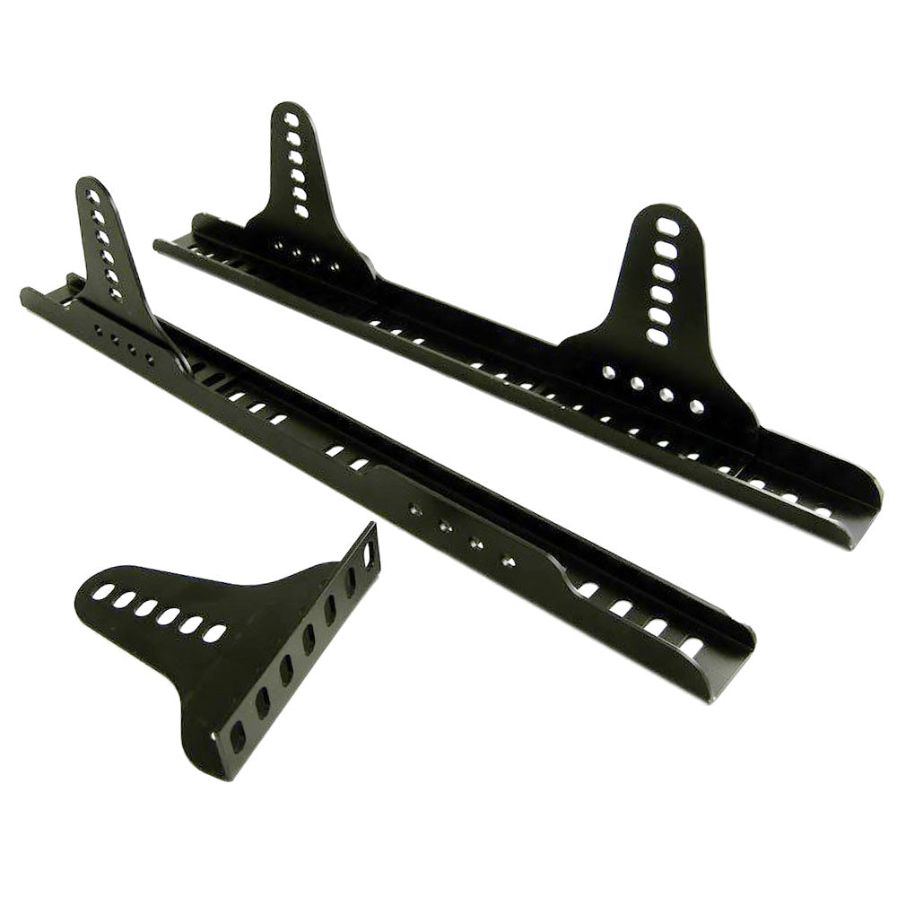 Sparco Side Mount Brackets: Steel Adjustable (00492LAT)