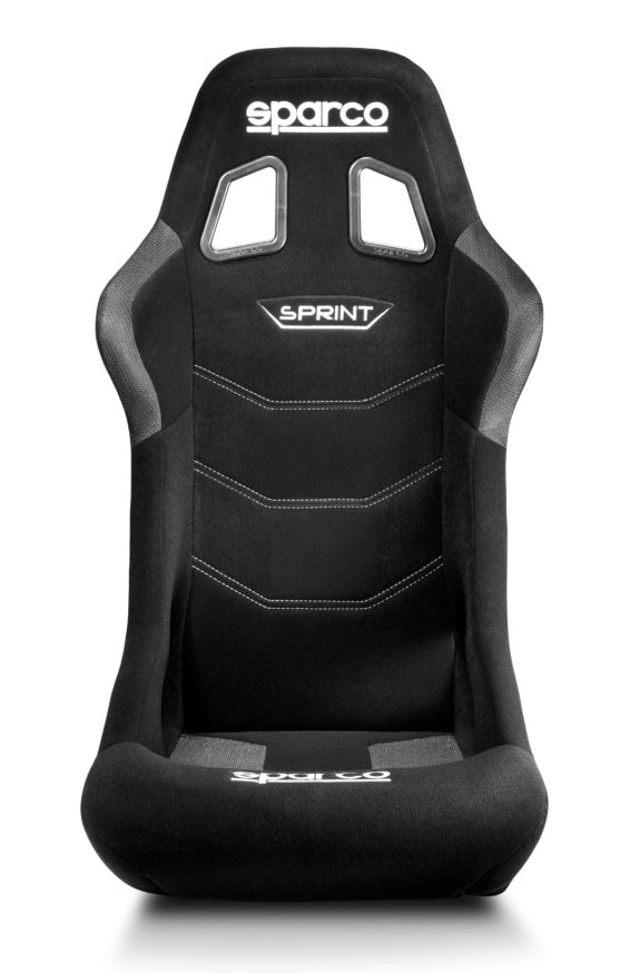 Sparco Sprint Race seat BRR0003B0K0100N Black Front Image