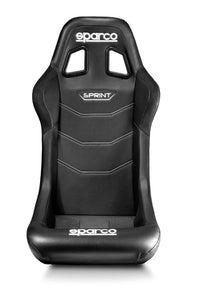 Thumbnail for Sparco Sprint+ Race seat BRR0004B0K0100N Black Vinyl Front Image
