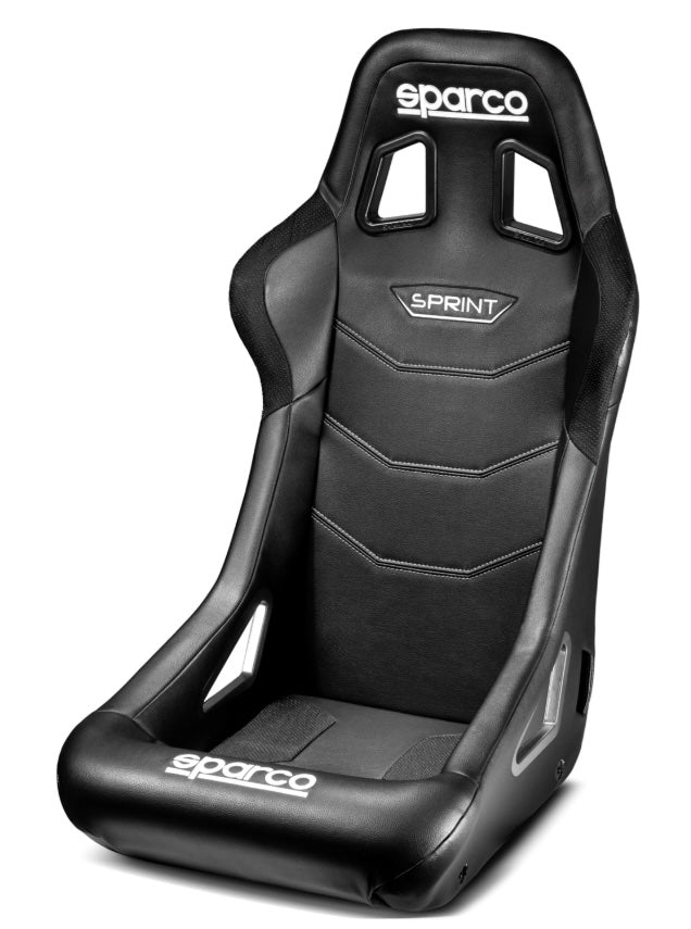 Sparco Sprint+ Race seat BRR0004B0K0100N Black Vinyl Profile Image