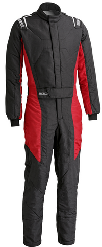 Thumbnail for Sparco_Stint_Driver_RaceS_Suit_black_Red_front_Image