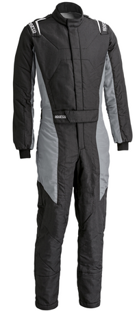 Thumbnail for Sparco_Stint_Driver_RaceS_Suit_black_grey_front_Image