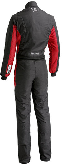 Thumbnail for Sparco_Stint_Driver_Race_Suit_black_Red_back_Image