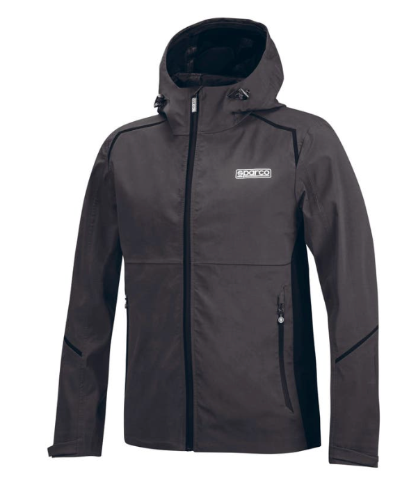 Sparco Team Wear Soft Shell jacket BMJ0015B0 Grey/black  Image