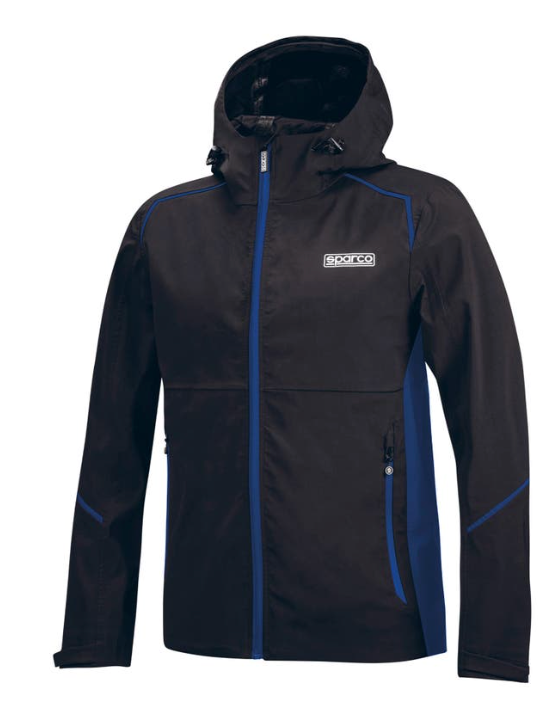 Sparco Team Wear Soft Shell jacket BMJ0015B0 black Blue Image