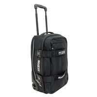 Thumbnail for Black on black Sparco racing gear bag Travel roller tote
