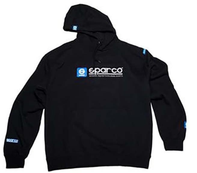 Sparco WWW hoodie Sweatshirt Black Image