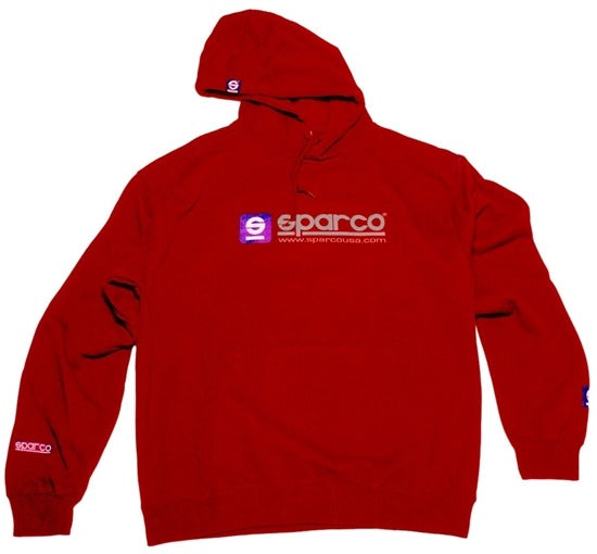 Sparco WWW hoodie Sweatshirt  Red Image