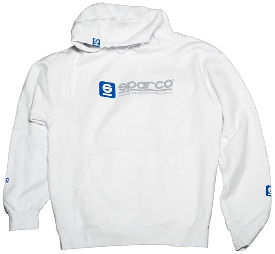 Sparco WWW hoodie Sweatshirt White Image