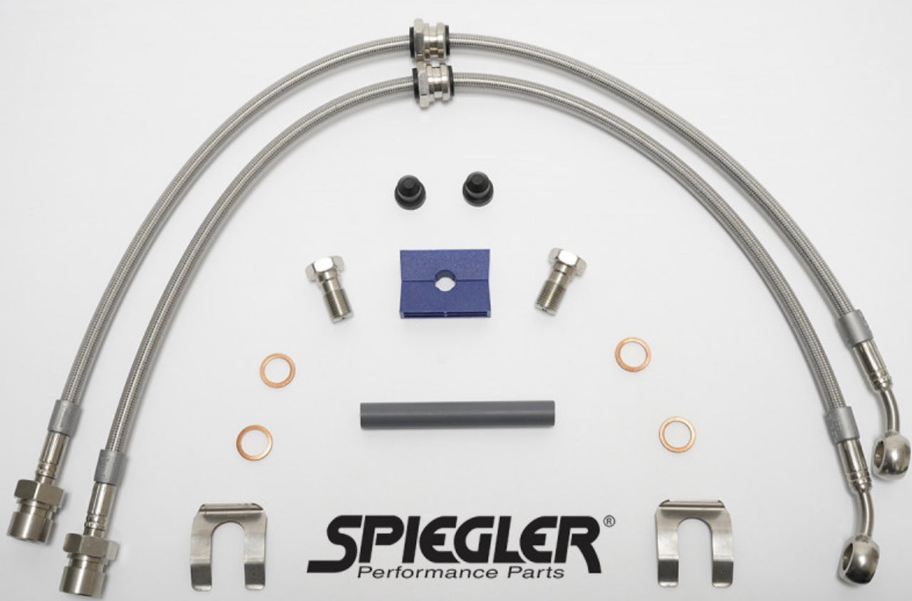 Spiegler Stainless Brake lines - Corvette C8 Z06 (Iron Rotors) Rear