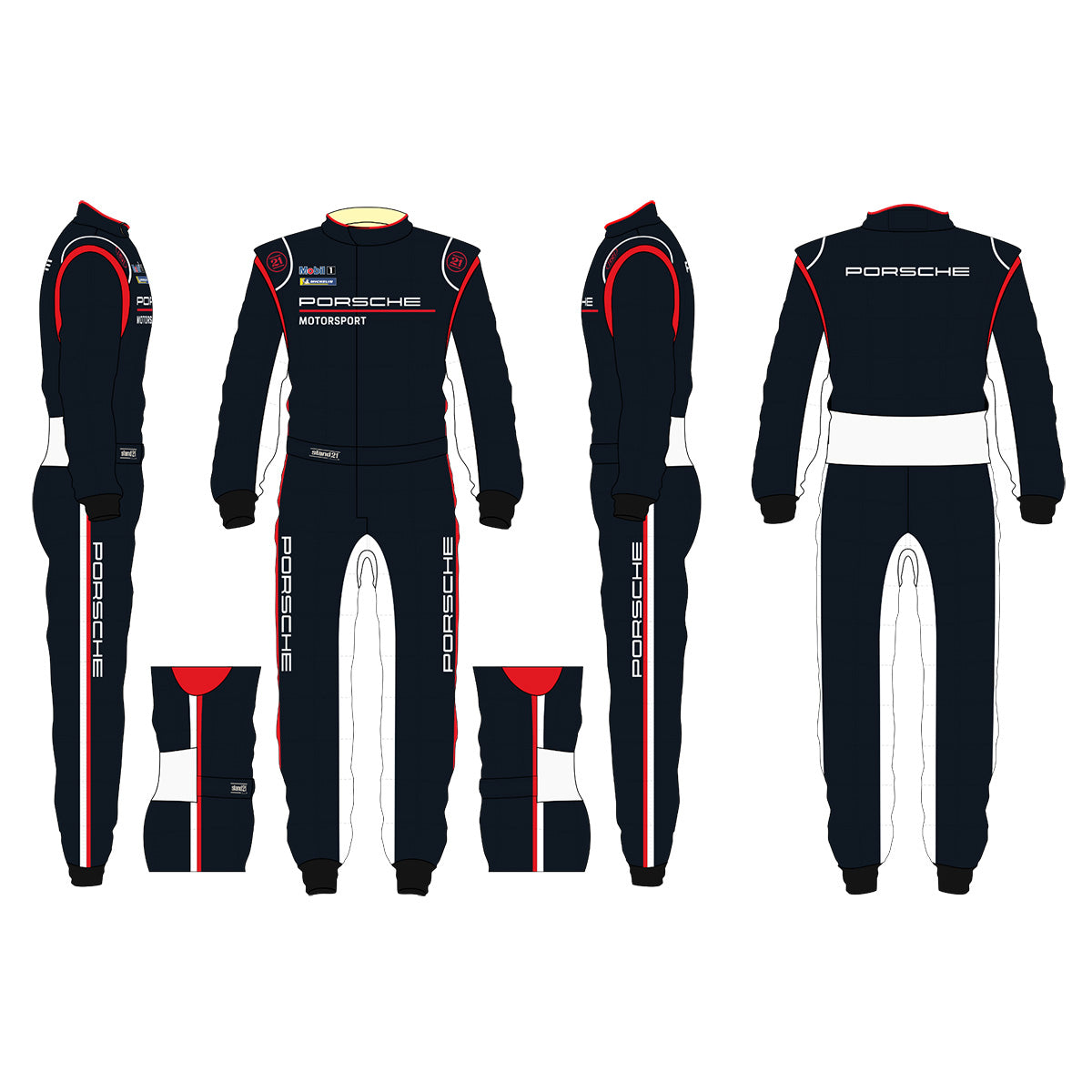 Stand21 Porsche Motorsport ST221 Air-S Driver Race Suit
