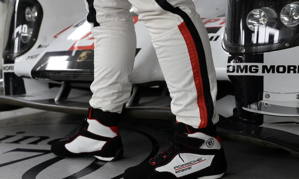 Stand21 Porsche Motorsport Daytona 3 Racing Shoe (FIA 8856-2018) Action 3 Image