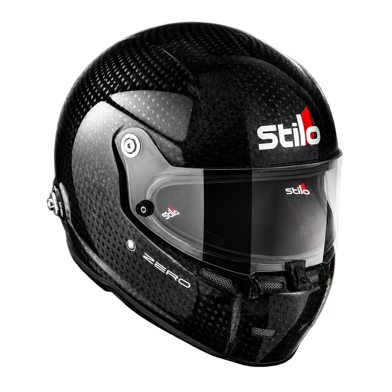 Stilo ST5 FN Zero 8860-2018 carbon fiber racing helmet right front product view-image