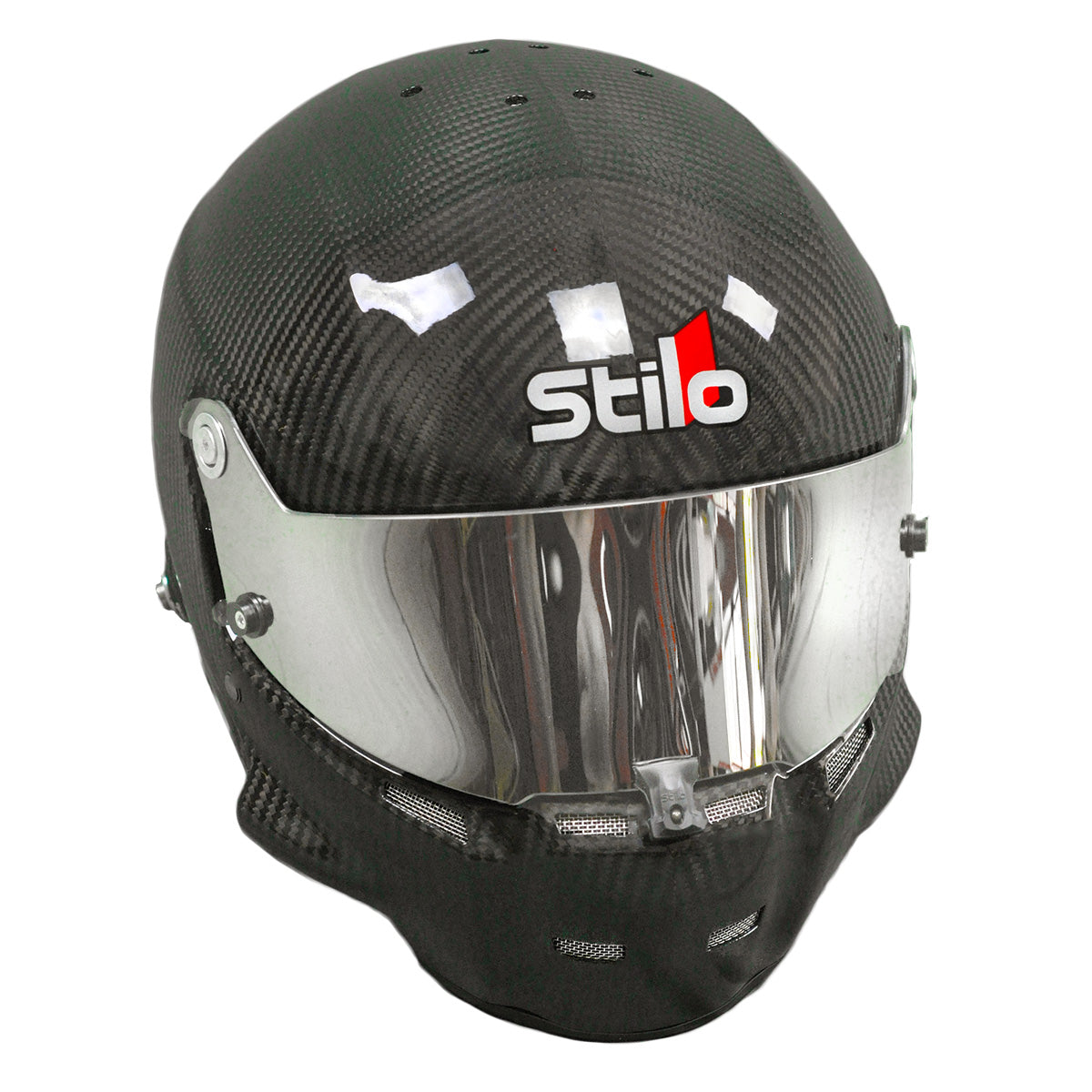 Stilo mirrored ST5 ST5.1 auto racing helmet visor immediate shipping from Competition Motorsport.