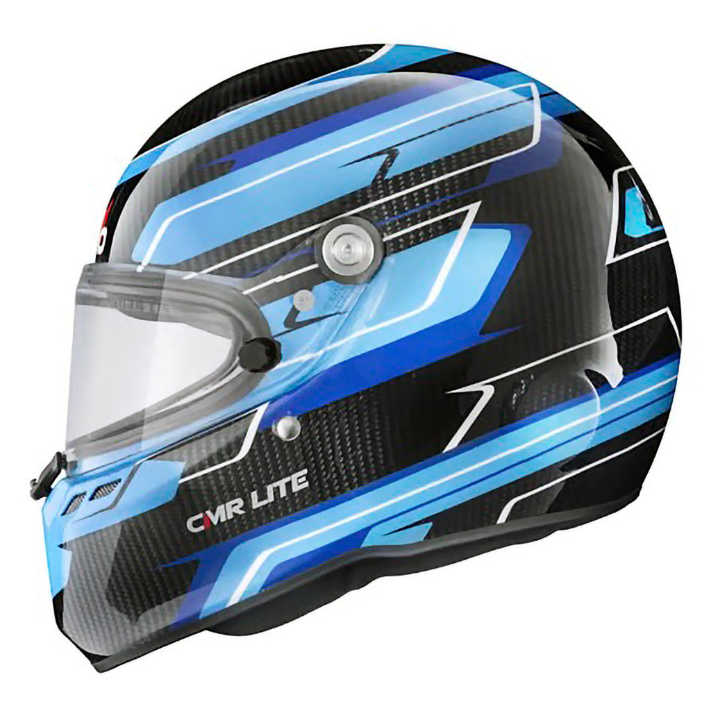 Stilo ST6 CMR Carbon Lite Blue Karting Helmet