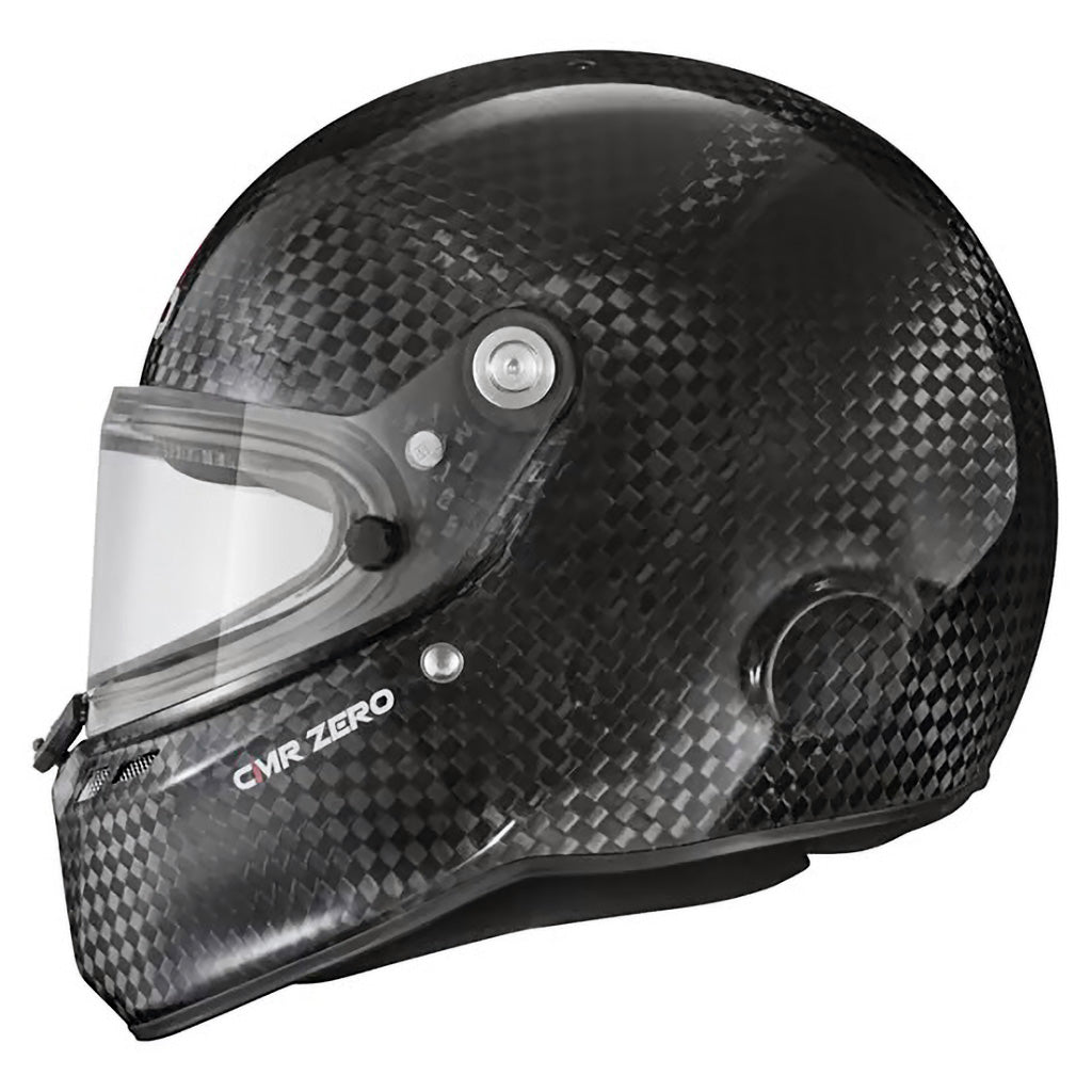 Stilo ST6 CMR Carbon Zero carbon fiber karting helmet delivering professional-level safety and comfort