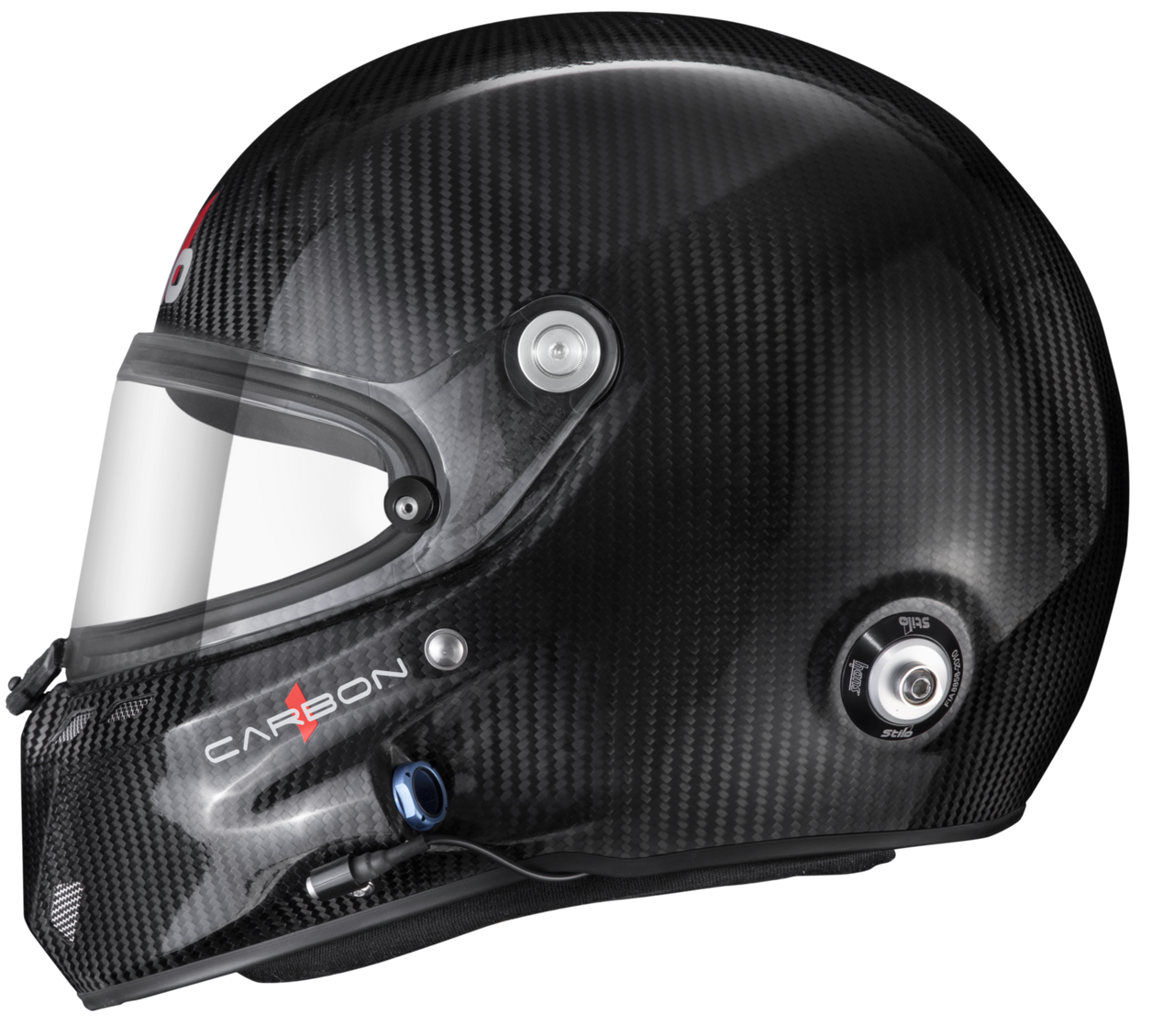 Stilo-ST6-Carbon-Fiber-GT-Helmet-AA0800AF1V-left-side-Image