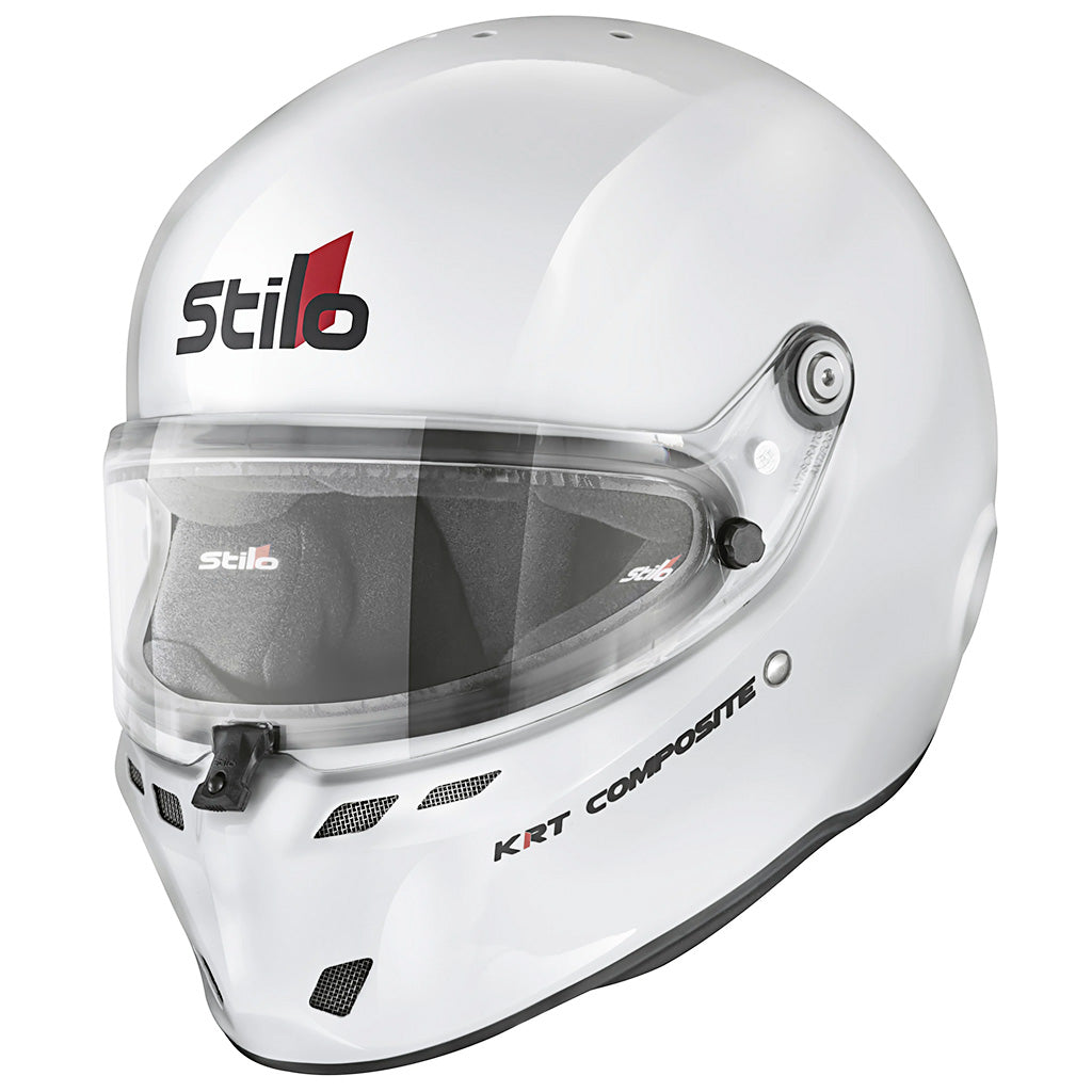 Stilo ST6 KRT Composite karting helmet with durable composite shell for competitive kart racing