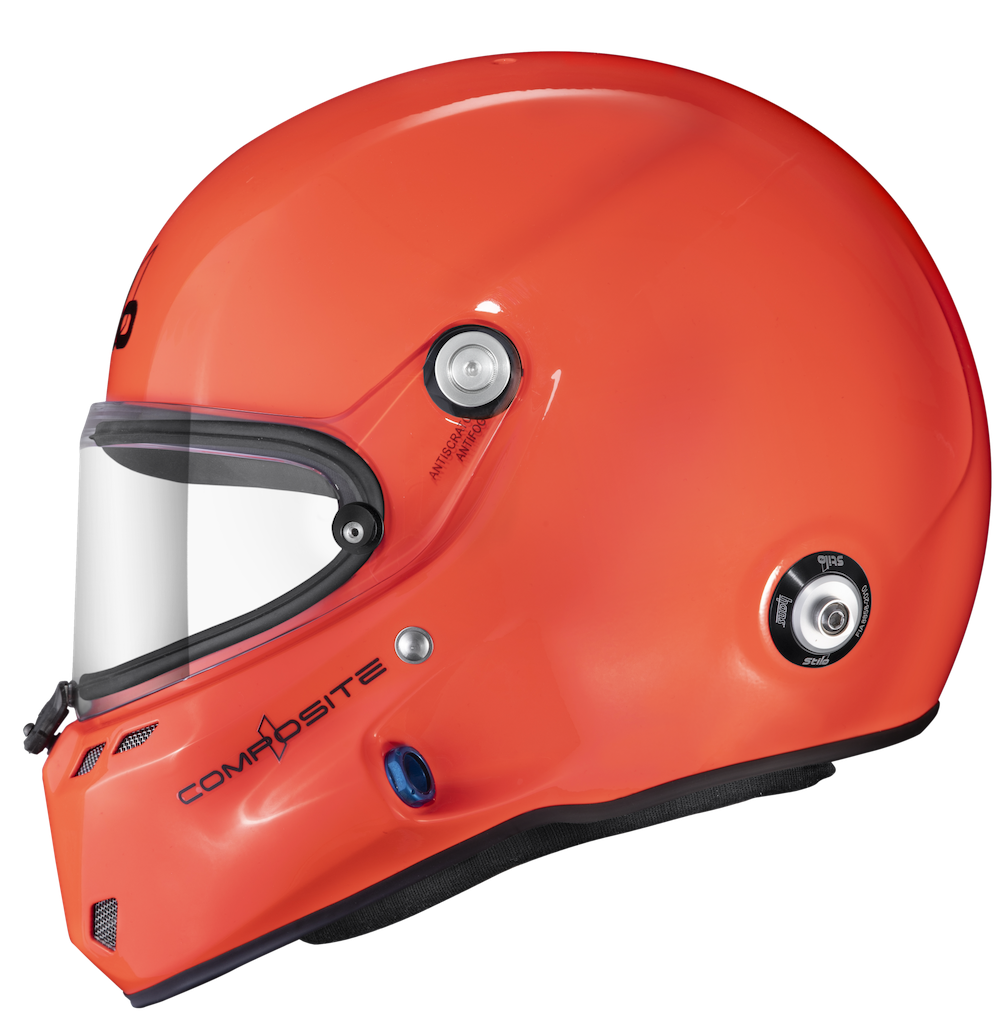 Stilo-ST6-Offshore-Orange-Helmet-Left-image