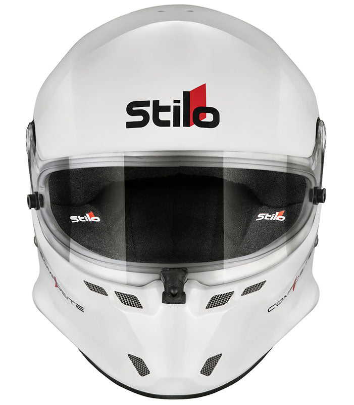 Stilo-ST6-composite-GT-helmet-front-profile-white-image