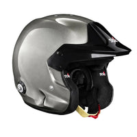 Thumbnail for Stilo Venti4 Trophy Jet Titanium SA2025 FIA 8859 Helmet No Hans right side profile-image