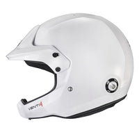 Thumbnail for Stilo Venti4 WRC Composite White SA2025 FIA 8859 open face helmet front right angle-image