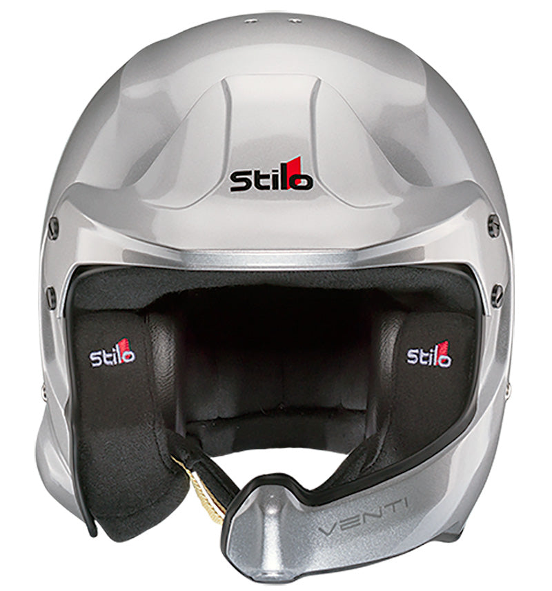 Explore the Stilo Venti WRC Composite Helmet, designed for superior safety and comfort in auto racing, featuring advanced composite materials.