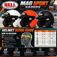 Thumbnail for bell-mag-sport-sa2025-helmet-sizing-chart-image