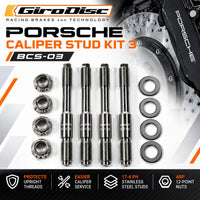 Thumbnail for GiroDisc Porsche Caliper Stud Kit 3 BCS-03