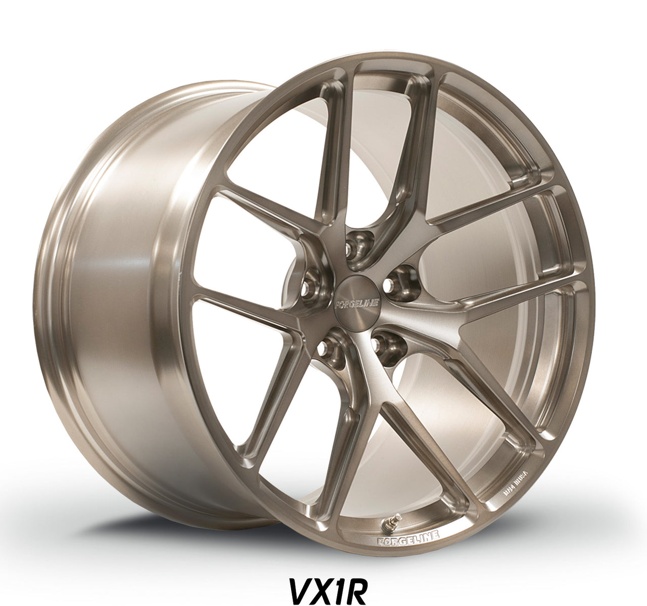 Satin Bronze Forgeline Wheels VX1R the most beautiful finishes in racing wheels.