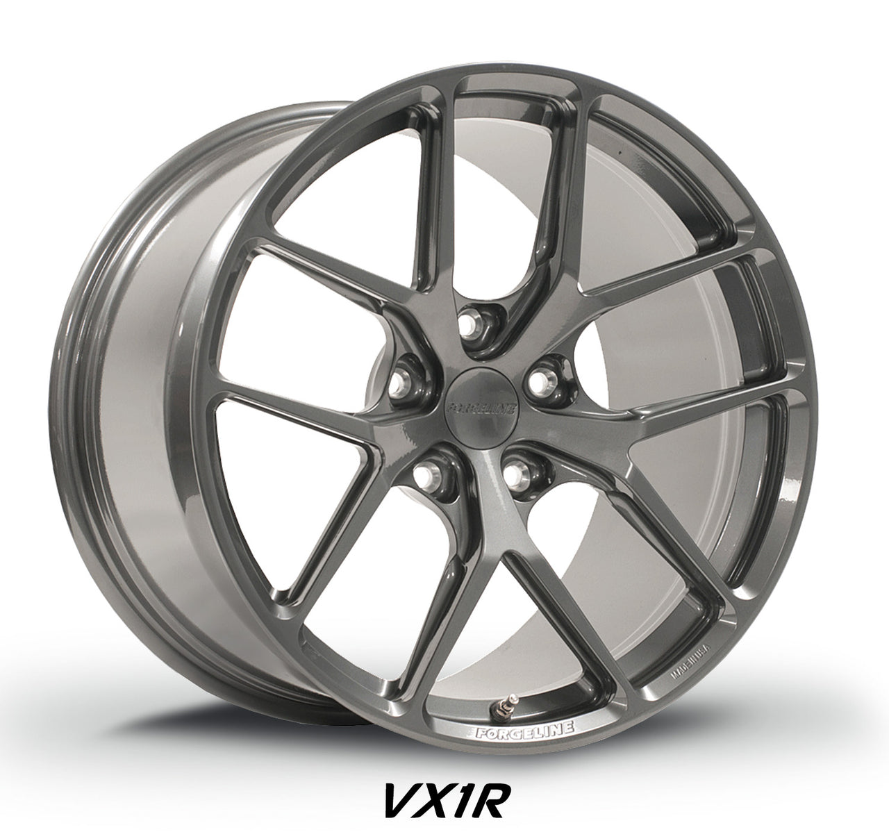 Forgeline Wheels VX1R in Pearl Gray are strong light and stiff the best wheels for taking the Camaro Z/28 to the race track.